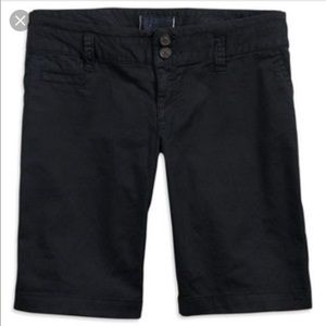 ❌[SOLD]❌ LIGHTLY WORN - black American Eagle Bermuda shorts